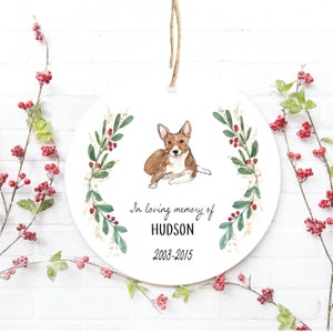 Loss of Pet Gift, Loss of Basenji, Pet Memorial Ornament, Basenji, In Memory Of, Memorial Gift Basenji