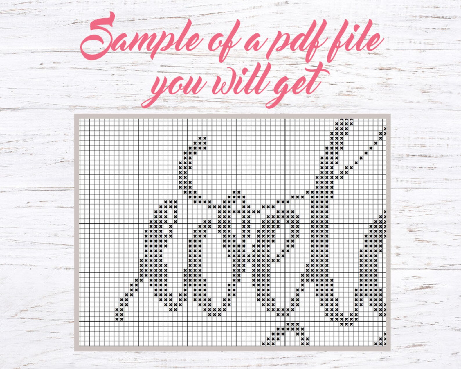 Home Cross Stitch Pattern Modern Counted Xstitch Etsy