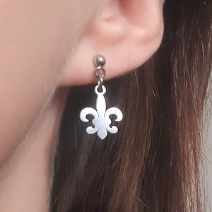 Orecchini Fleur-de-lis