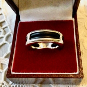 Art Deco STERLING Vintage Ring - Lucky Charm Elegant Design - Design Vintage Jewel -Sterling Silver - Ring from France
