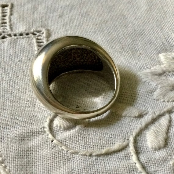 SOLITAIRE RUBY LARGE Sterling Ring - Beautiful Ar… - image 8