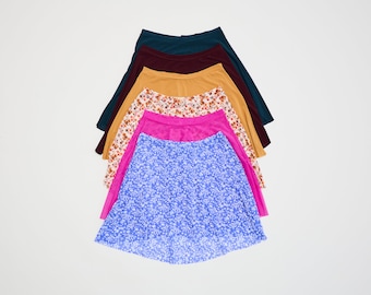 Short A-Line Skirt