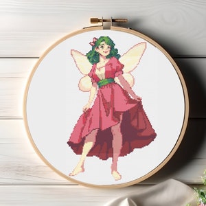 green emerald velvet dress Fairy Blooms Deluxe Dress & Wings Size 3-4 / Green