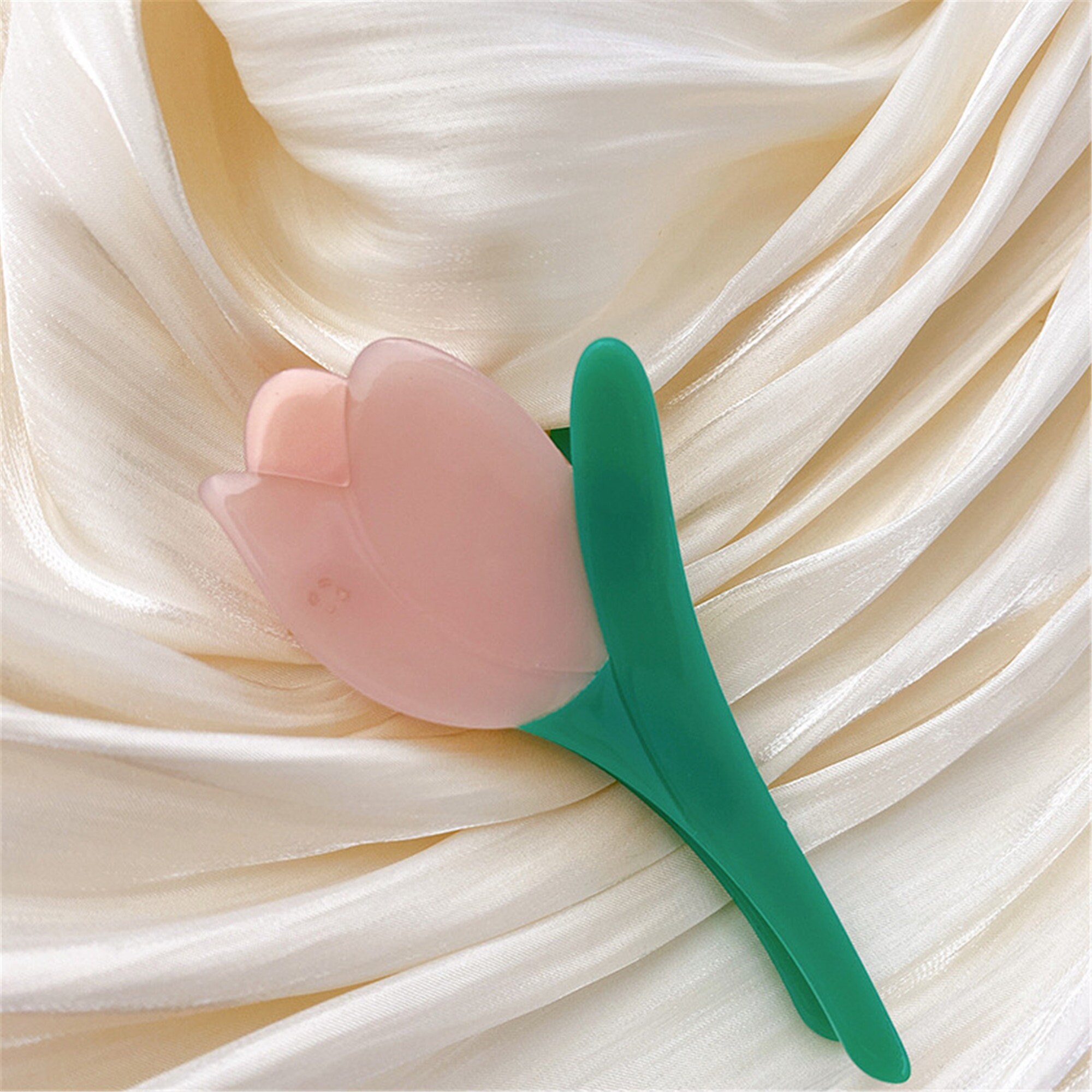 Daisy Gripping Clip Tulip Hair Clips Korea Clip Basic Resin | Etsy