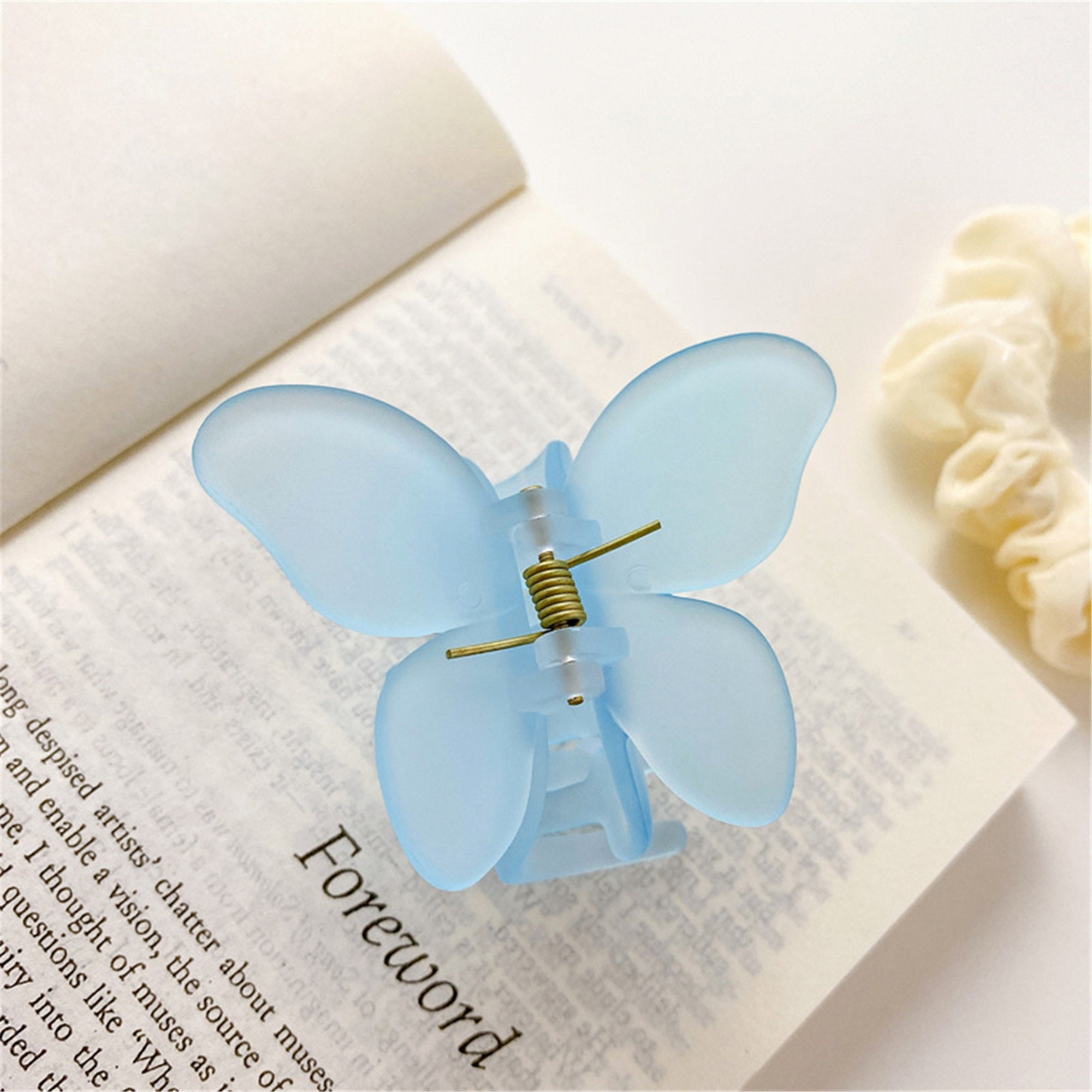 Butterfly Claws Resin Butterfly Hair Clip Cosmetic Clip Etsy