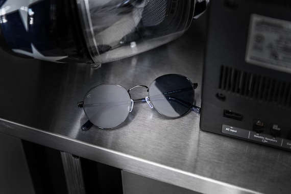 Small Round Polarized Sunglasses UV400 Stainless Steel Frame Sb3309bbedf09494aa9195e7e5166a  main image 2