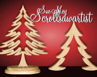 Sculpture Arbre De Vie En Chêne Massif – 20cm, Fait Main à La Scie à Chantourner