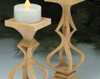 NW108 Tea light candle holders digital pattern set