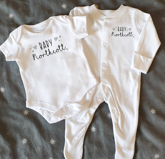 personalised baby set