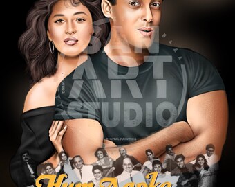 Hum aapke Hain koun Painting