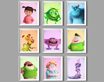 monsters inc nursery decor