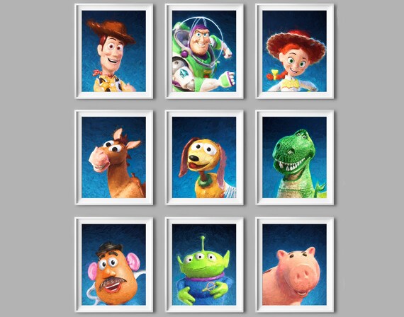 woody and buzz painting