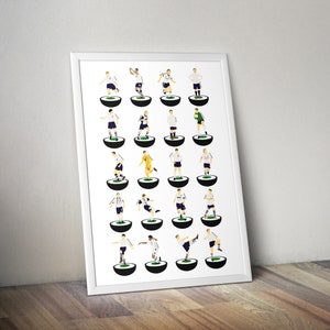 Preston North End A3 Legends Art Print