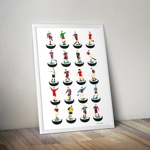 Scunthorpe United Football A3 Legends Art Print