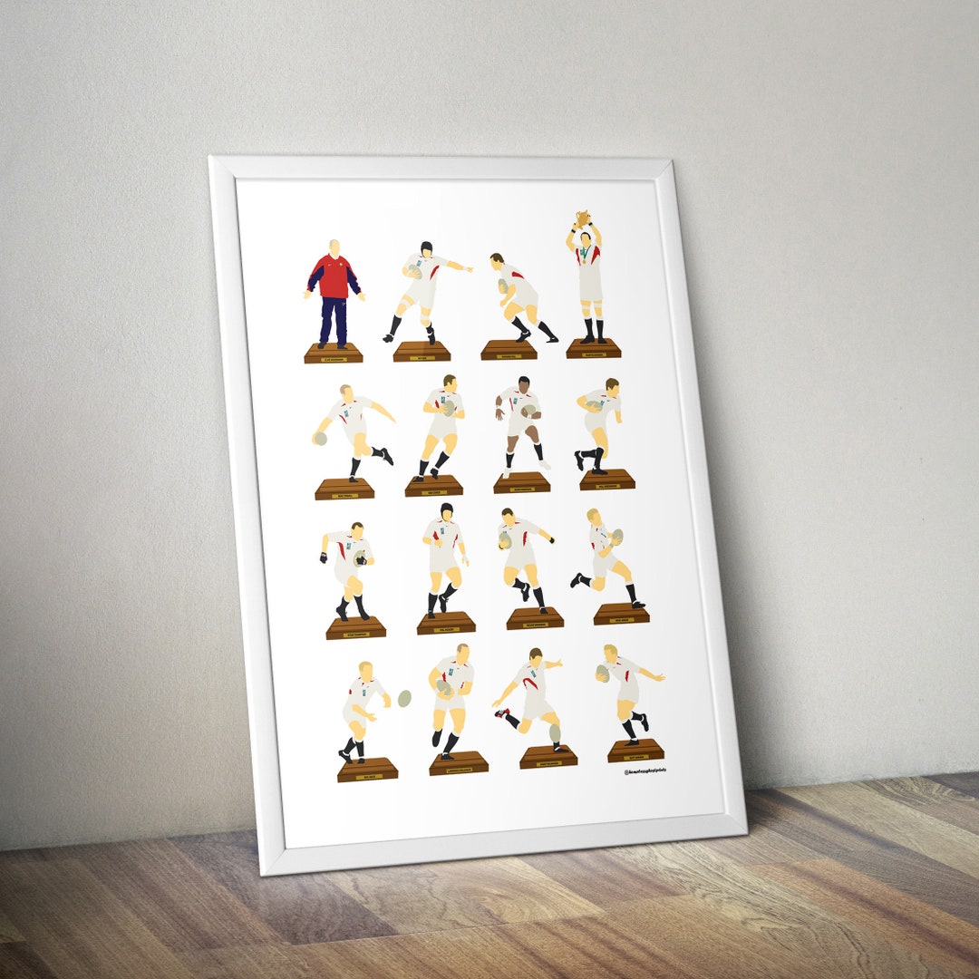 England Rugby 2003 World Cup Winners A3 Print Etsy.de
