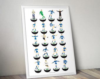 Birmingham City 2024-25 Champions A3 Print