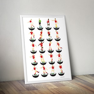 Rotherham United Football A3 Legends Print