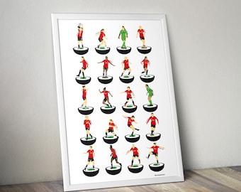 Manchester United Ladies WSL FA Cup 2024 Champions A3 Print
