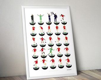 Wrexham 2023 A3 Title Print