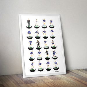 Sampdoria A3 Art Print