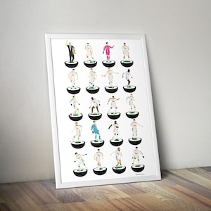 Leeds United 2024-25 A3 Champions Print