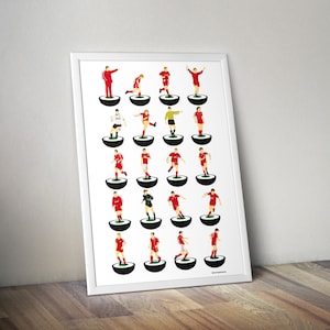 Aberdeen A3 Legends Art Print
