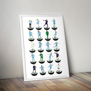 Manchester City 2022 Title A3 Print