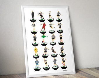 Grimsby Town A3 Legends Print