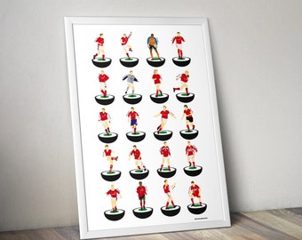 Crewe Alexandra A3 Legends Art Print