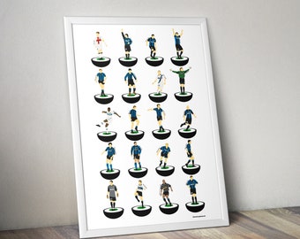 Inter Mailand A3 Kunstdruck
