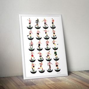 Brentford Football A3 Legends Druck