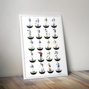 Blackburn Rovers A3 Legends Art Print