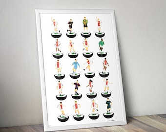 Ajax Amsterdam A3 Art Print