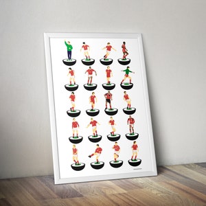 Nottingham Forest A3 LegendsKunstdruck