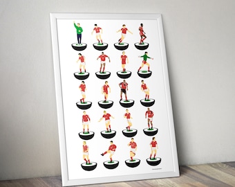 Nottingham Forest A3 LegendsKunstdruck