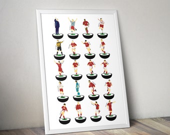 Hearts of Midlothian A3 Legends Art Print