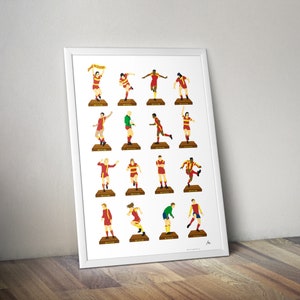 Melchester Rovers 65th Anniversary Print Roy of The Rovers