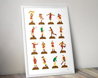 Melchester Rovers 65th Anniversary Print Roy of The Rovers