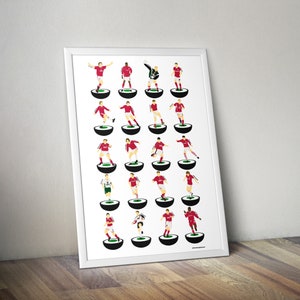 Barnsley Football A3 Legends Print