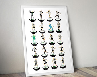 Newcastle United 2025 League Cup Winners A3 Print