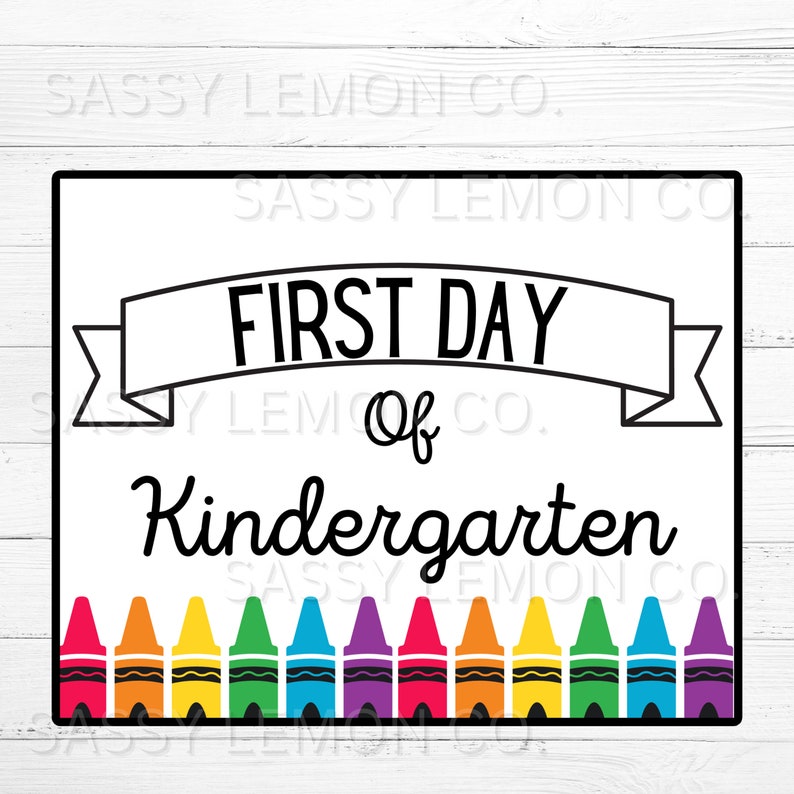 First Day Of School Sign Or First Day Kindergarten Printable Etsy Canada first-day-of-school-sign-or-first-day-kindergarten-printable-etsy-canada