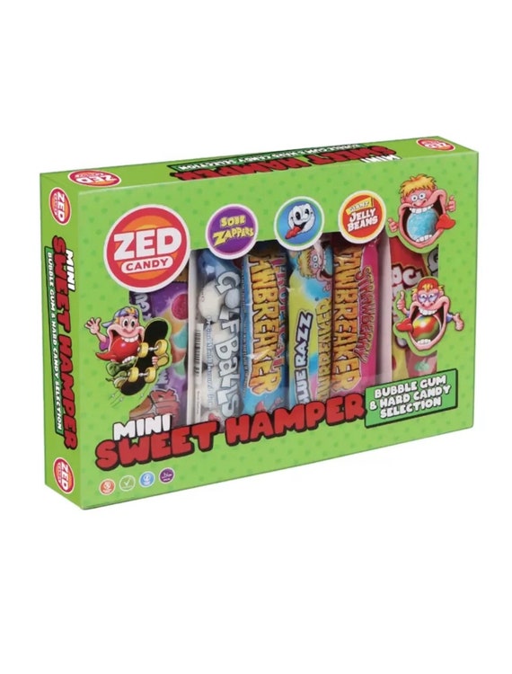 Zed Mini Sweet Hamper - Bubble Gum & Hard Candy Selection Stocking