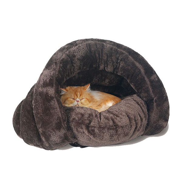 Removable & Washable Cat Kennel Dog Kennel, Cat Bed Pattern, Felted Cat Cave, Wool Cat Bed, Pet Gift for Him, Interactive Toy, Small Dog Bed
