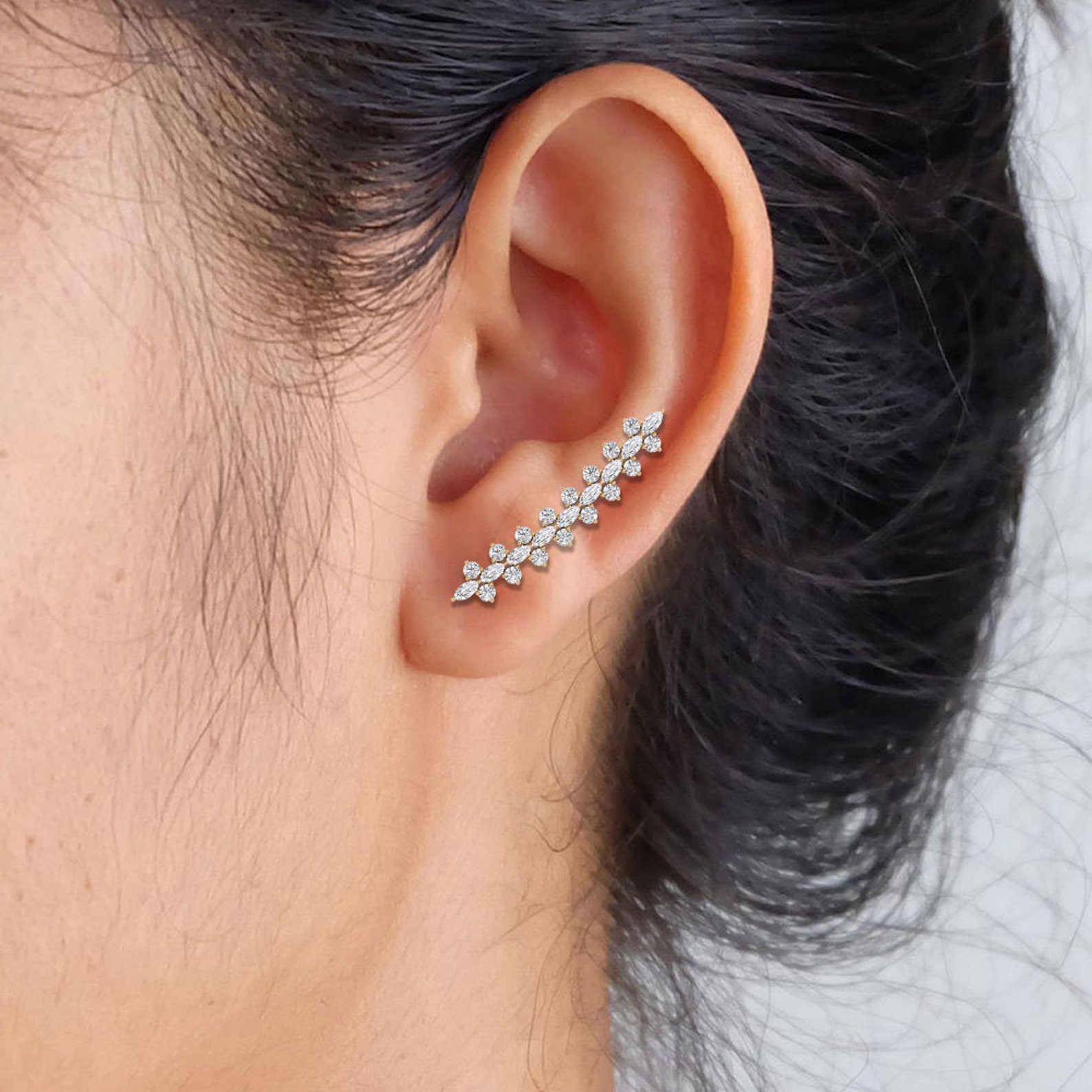 Full ear crawler earrings Clearance