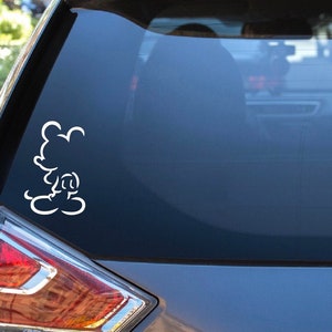 Disney Car Decal, 12 designs to choose from