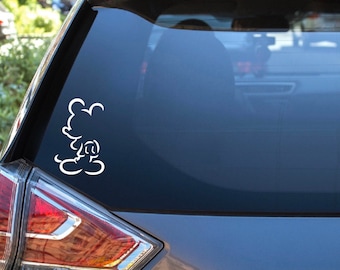 Disney Car Decal, 12 designs to choose from
