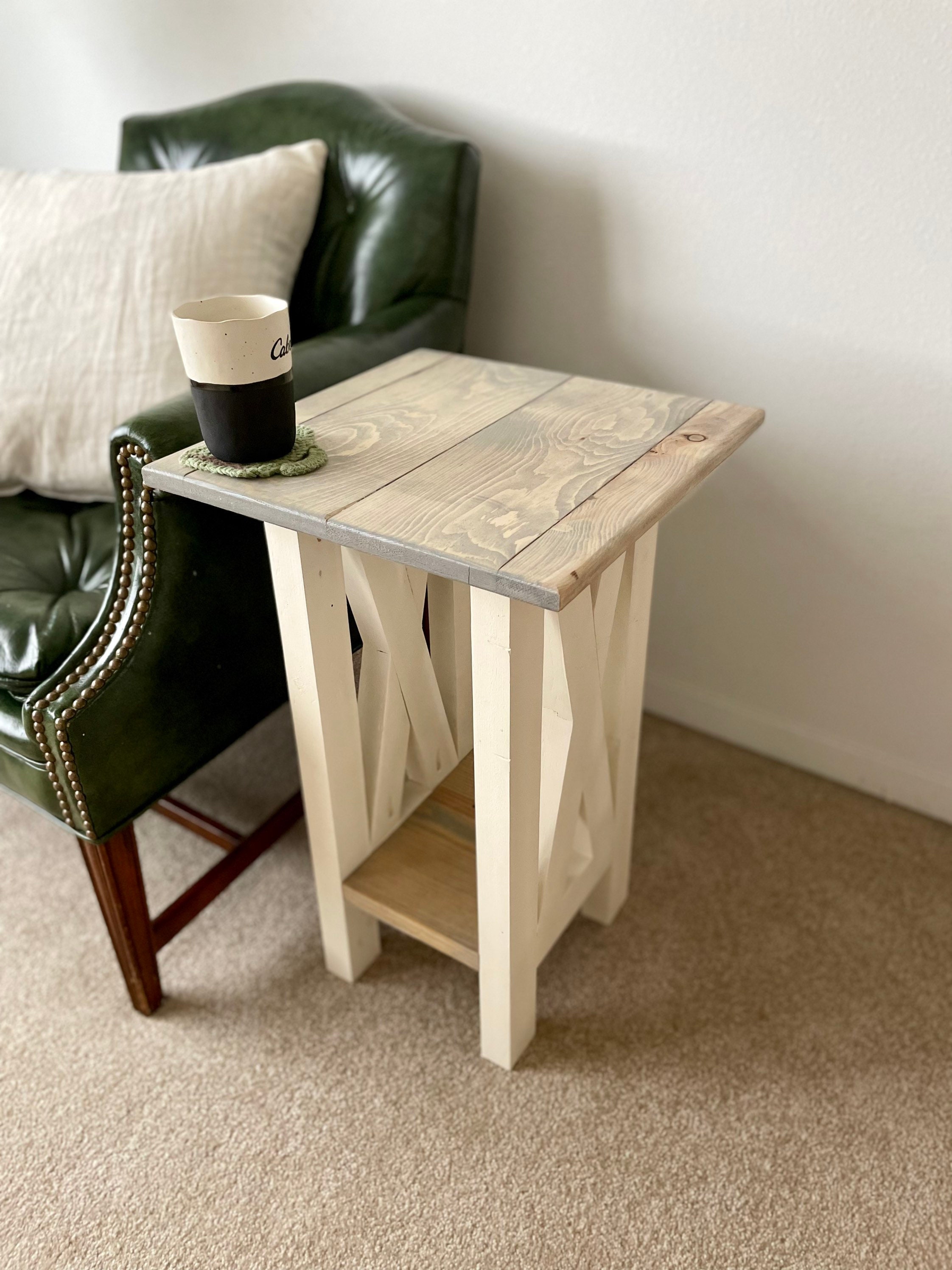 Farmhouse Style End Tables Etsy