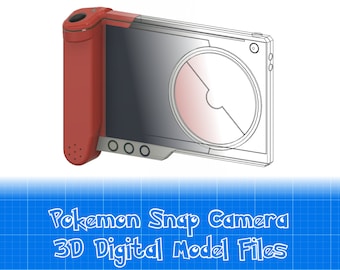 Nuovo Pokémon Snap - Fotocamera Photodex - [File modello 3D]