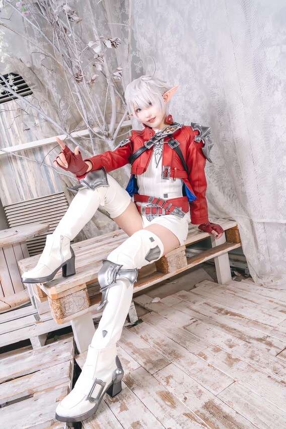 FF14 アリゼー コスプレ ウィッグ 衣装 ファイナルファンタジー