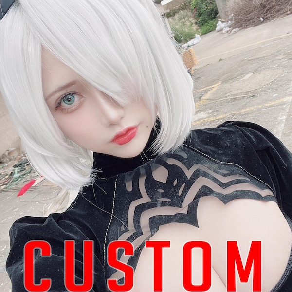 commission wig｜NieR:Automata｜2B｜9S｜YoRHa｜costom｜Customized｜Cosplay